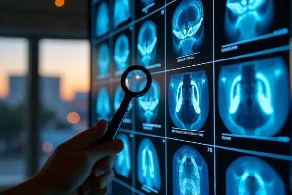 A forensic discovery of medical malpractice looking at MRI imaging.