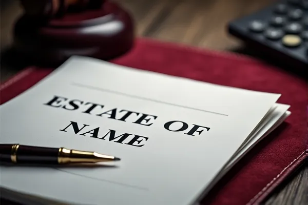 Legal documents representing the victim's estate and the recovery of assets through a Survival Action.