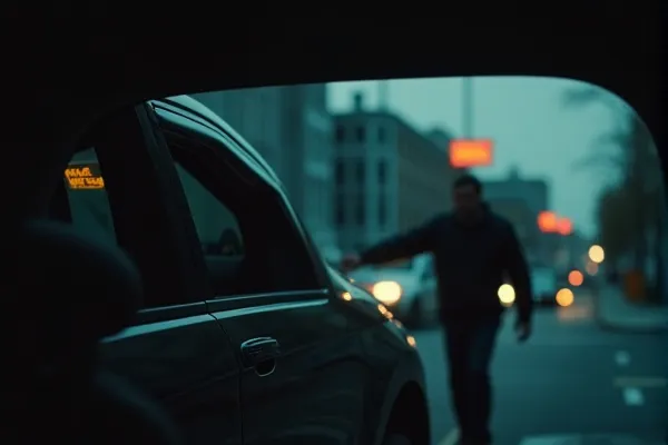 Rideshare vehicle picking up passengers in San Diego illustrating Period 3 commercial coverage.