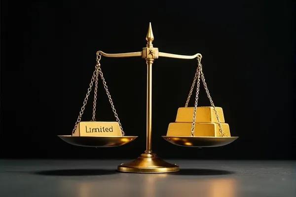 Comparison of Limited vs Unlimited civil jurisdiction damages potential.
